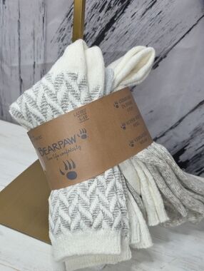 BearPaw Boot Socks Pack Of 6, Numerous Color Blends Wmns 6-10